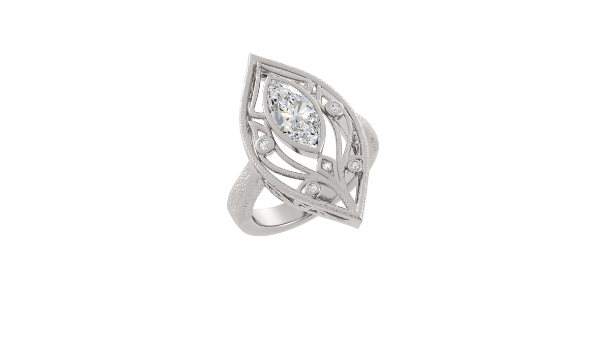 Marquise Diamond Ring