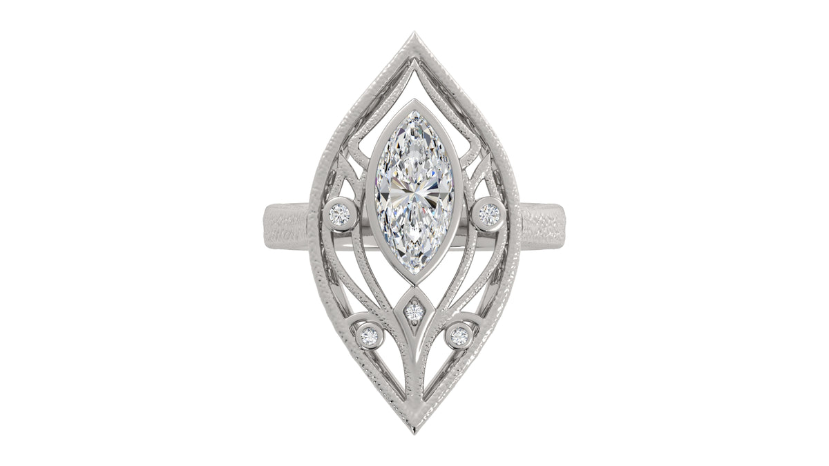 Marquise Diamond Ring